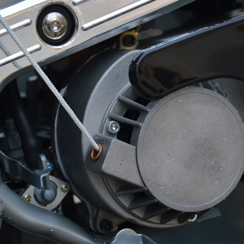 Ailu Fanyou motorcycle 49cc hand-start children's adult version fuel version optional rechargeable electric sports car two-stroke small sports car hybrid oil version