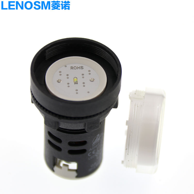 LED power indicator AD62/AD16-22D/S signal light 22MM 220v380v24V green 24V