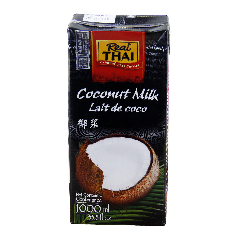 Liltai thick coconut milk 1L/box Thai style catering package various curry baked desserts sago imported from Indonesia