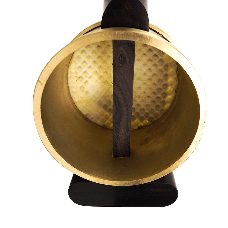 Fanchao brand ebony material troupe band performance piano ethnic stringed instrument pendant G8402 small leiqin copper tube ebony pendant G8402