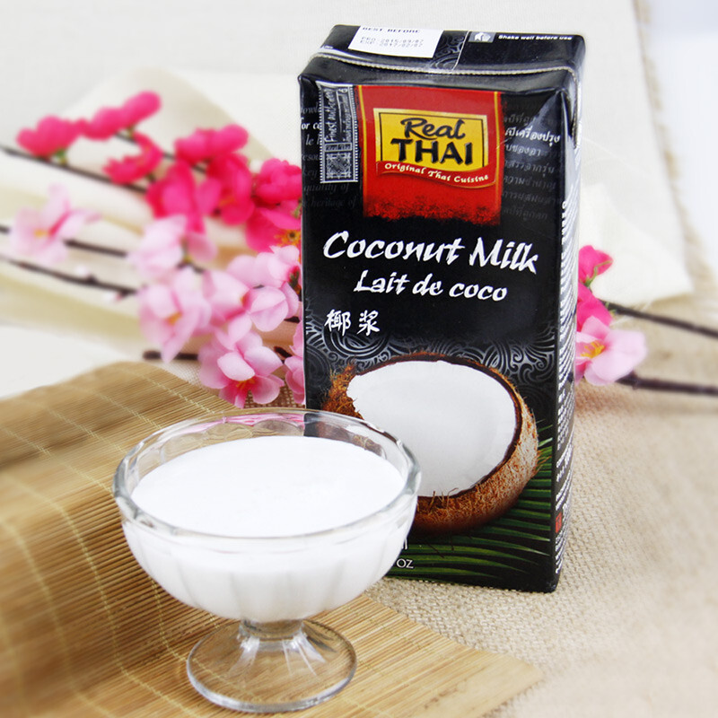 Liltai thick coconut milk 1L/box Thai style catering package various curry baked desserts sago imported from Indonesia