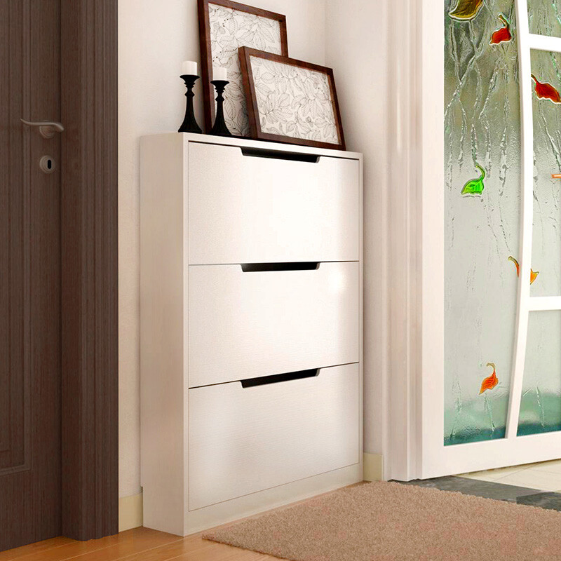 Chaoshan Creatwo Simple Door Behind Ultra Thin Shoe Cabinet Chaoshan Creatwo Simple Door Behind Ultra Thin Shoe Cabinet Rack Porch Dust Proof Flip