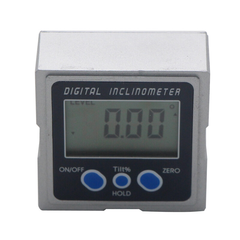 Weidu (WD) digital display angle measuring instrument inclination box high-precision inclinometer mini level slope gauge electronic angle ruler metal with magnet on three sides
