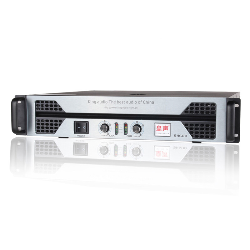 KingAudio power amplifier SH800 professional KTV stage bar karaoke audio pure power amplifier 800W SH800 power amplifier