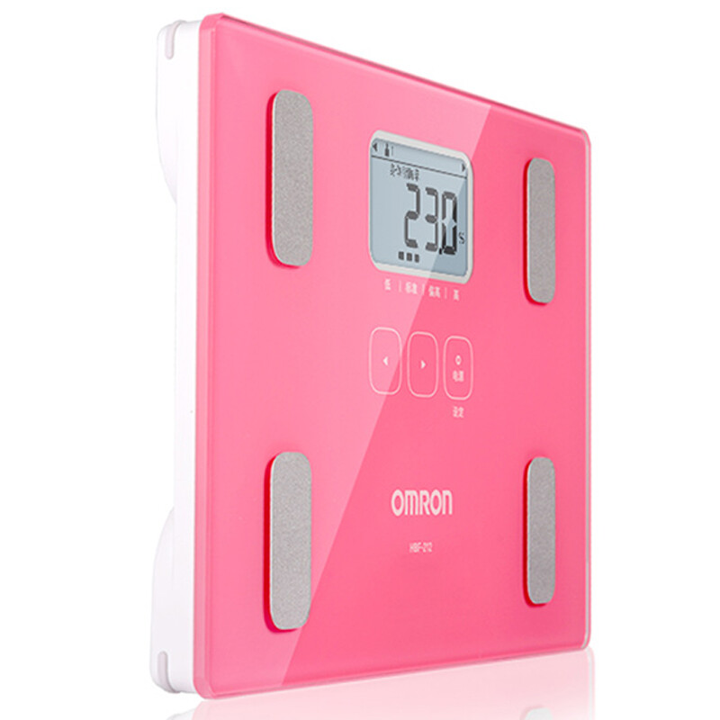 OMRON weight and body fat meter HBF-212 (rose red)