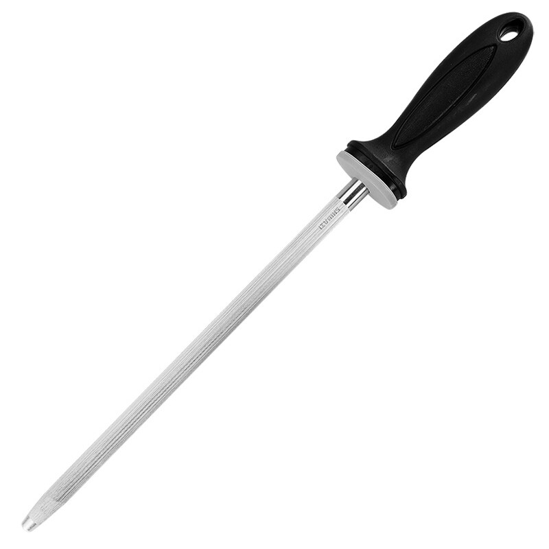 Shibazizuo Yangjiang 10-inch knife sharpening stick commercial butchery sharpening stick kitchen household kitchen knife sharpener 800 silk 800 silk