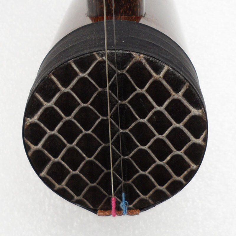 Made by Liu Menghu Liu Menghu professional performance Peking Hu Zi Zhu Xi Pi Er Huang Hu Qin Exam Peking Opera stringed Peking Hu musical instrument leather and yellow dual-purpose