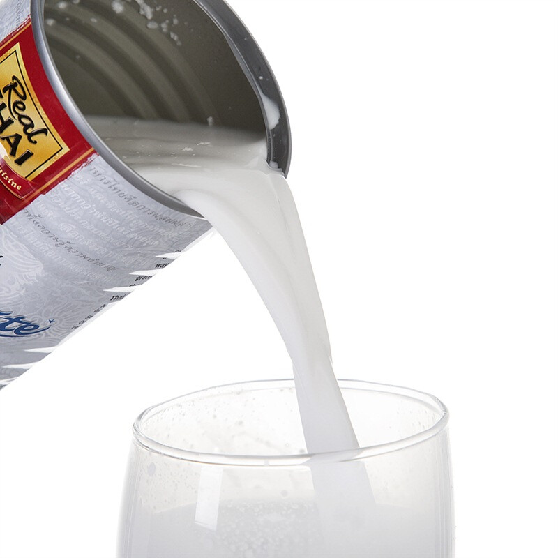 Liltai Light Coconut Milk 400ml/can, Thai style, paired with various curry baked desserts, sago, imported from Thailand