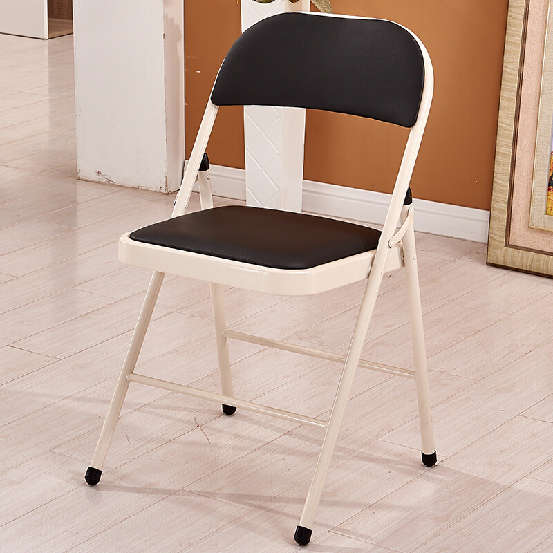 Jungle Folding Chair Back Stool Simple Steel Jungle Folding Chair Back Stool Simple Steel Computer Conference Office Black Ml Yz05