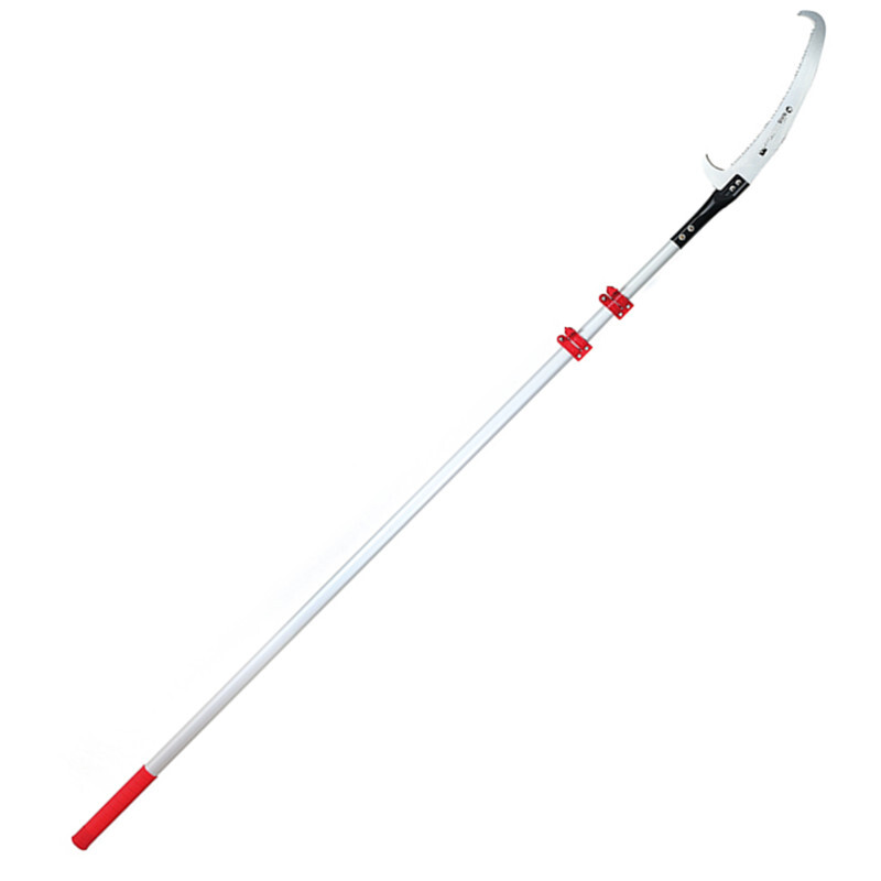 Sagawa Yoshi 910 four-meter/five-meter high branch saw for garden fruit trees, high-altitude pruning hand saw, three-stage telescopic four-meter high branch saw, four-meter high branch saw (no reason to return or exchange is not supported)