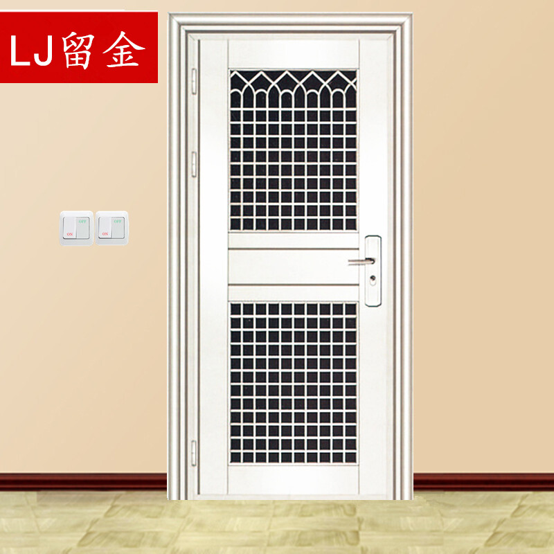 304 stainless steel anti-theft door, glass door, stainless steel 304 ventilation sun room door, balcony terrace door, Shanghai area measurement