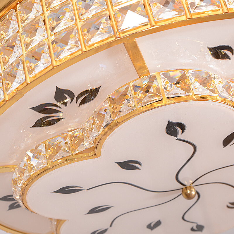 Free Installation V Power Restaurant Invisible Ceiling Fan Light Free Installation V Power Restaurant Invisible Ceiling Fan Light Living Room Bedroom Simple Fashion Crystal Chandelier