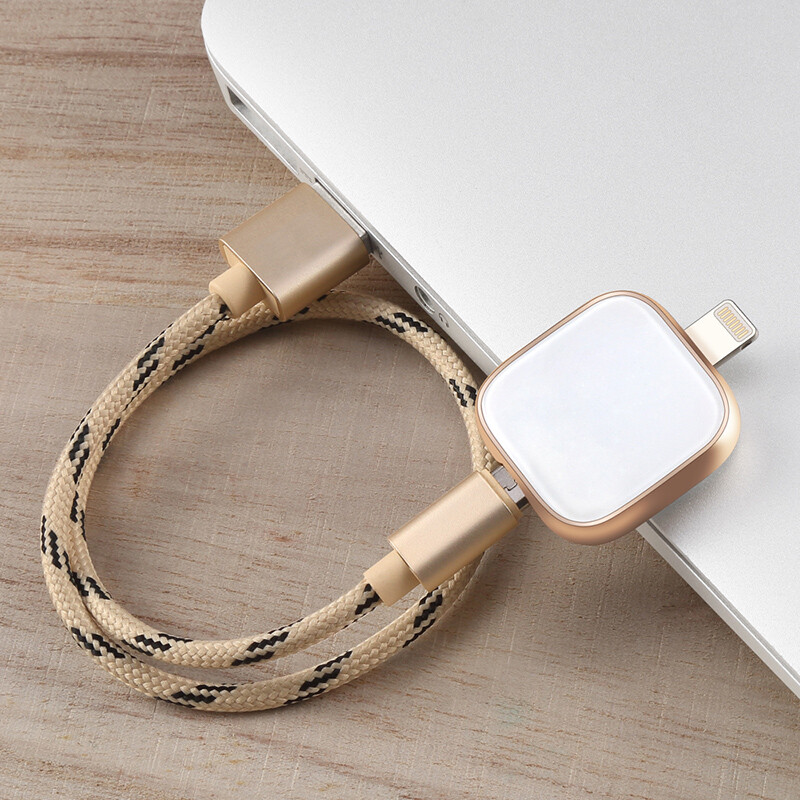 MOYIEAKAN Apple mobile USB flash drive iphone Xs/6/6s/8/7/Plus/ipad external memory card mini expansion 12/13/14 Pro Max memory expander black gray-128G (upgraded version)