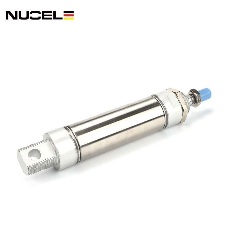 Nuoyi round small cylinder MA mini cylinder aluminum alloy small cylinder double-acting MA series cylinder MA25 100mm stroke
