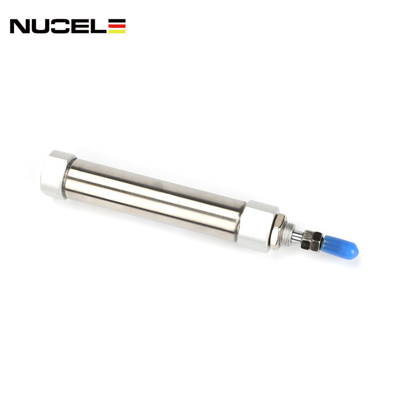 Nuoyi round small cylinder MA mini cylinder aluminum alloy small cylinder double-acting MA series cylinder MA25 100mm stroke