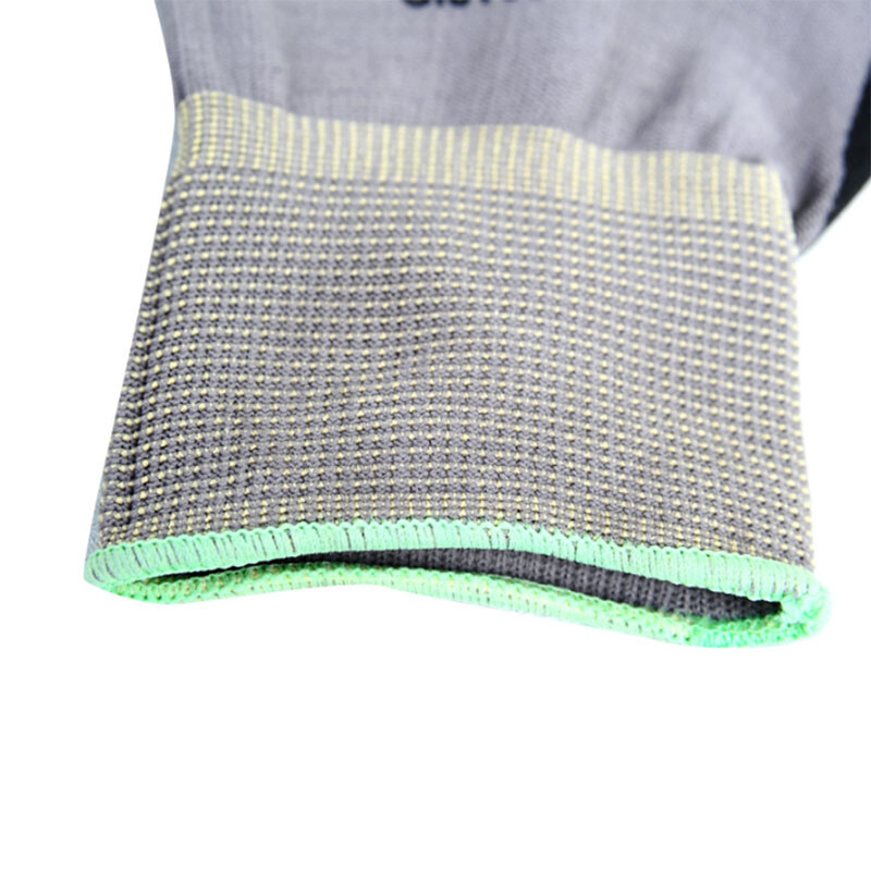 3M gloves for auto repair, comfortable non-slip/wear-resistant/oil-resistant/labor-proof/nitrile palm dipped gloves, highly breathable gray XL