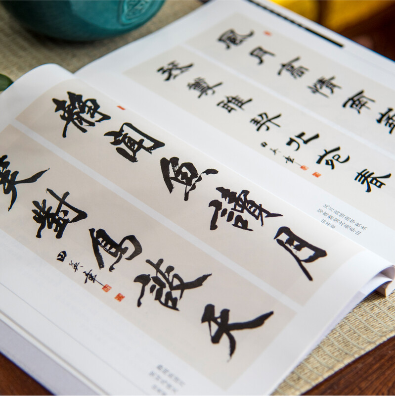 Huaxia Wanjuan Tian Yingzhang's calligraphy works collection, radicals of strokes, calligraphy hardcover genuine appreciation