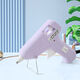 Hot melt glue gun multifunctional electric glue gun for children at home handmade high viscosity hot melt glue stick 7mm small glue strip blue 2 glue sticks