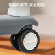 Habik Walker O-leg Baby Multifunktions Handschusse Anti-Rolling-Baby kann das Auto zum Auto fahren oder schieben. Upgrade -Version - Rot [Musiktbox -Spielzeug + Essschild]