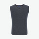 YOUNGOR wool vest for young and middle-aged men sweater vest dark gray L 105cm
