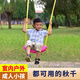 
Swing outdoor swing indoor children's outdoor large bend board swing swing larger and thickened adult easy to carry swing board Pink swing (with rope) with hook + hanging belt