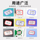 NVV ACS标签贴纸 不干胶贴纸 自粘性口取纸姓名字贴价格办公文具便利贴 无中线1392枚39*25mm【蓝色】