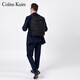 Colins Keirs Rucksack Herren -Rucksack Reisetasche Großkapazität Business Computertasche 2024 Neue Schüler der High School College School Tasche Schwarz