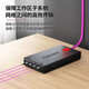 AMPCOM Single-mode MPO fiber jumper 10 Gigabit OM3-300/OM4 multi-mode FC pigtail 8/12-core telecommunications extension cable MPO-FC 10 Gigabit OM4 [12-core] 1 meter