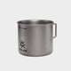 KAILAS Titanium Cup 550ML EI902 Gift Titanium Color Unicode