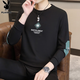 Playboy (Playboy) Sweinshirt Spring y Autumn 2025 New Trend Corea de Camiseta Camiseta de manga larga Camiseta de manga larga Camisa de base de hombres 1724HHH9905 WHITE L