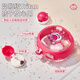 Strawberry Life Bear Strawberry Bebida doble Copa de agua para niños Estudiante Copa de paja bebé Tritan Bear Doble BoCh Bouce Copa de agua de doble uso Pot (bebida doble + correa) Disney Strawberry Bear Powder 750ml