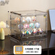 Namingbaji storage box stepped desktop display stand transparent acrylic millet animation peripheral badge stand large size - fully transparent can be placed in 3 layers