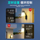 希崖面板时控开关220v全自动墙壁智能时间灯光控制微电脑广告灯定时器 【单火线】｜350W+断电记忆 一开面板定时器
