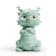 Dongdao Ruyao Henan Heritage Tea Pet Dragon Year Zodiac Ornament Opening Piece Can Raise High-end Ceramic Kung Fu Tea Set Gift Box Jade Dragon Sky Blue