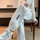 Jingqi (JOYNCLEON) maternity pants spring and autumn wear casual sports pants small size sweatpants light gray L jyk28218
