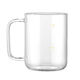 Made in Tokyo, glass cup, heat-resistant and high-temperature tea cup, coffee milk scale cup 500ml