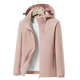 Camel de la región occidental (Vancamel) más la chaqueta de rompedor de viento de terciopelo para hombres y mujeres estilo coreano a prueba de viento y cálida chaqueta de captura suave de captura suave de captura de captura literaria Top 9930 de horno en polvo [color sólido] l