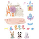 
[80% new] Senbeier Family 5537 Fantasy Castle Children's Park Toys Girls Playing House House House Lodge Birthday Gifts