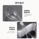 Miaoxinsi disposable spoons 50 individually packed thickened soup spoons rice spoons plastic table spoons dessert spoons takeaway packaging spoons