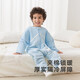 英氏（YEEHOO）婴儿睡袋小童分腿防踢被 两色可选  牧场蓝 建议14-18℃ 85*36cm(推荐身高90-100cm)