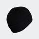 Adidas (adidas) tendencia al aire libre de otoño e invierno pareja deportiva sombrero de terciopelo cálido sombrero de jóvenes hs9765 negro osfm