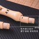 Enregistreur Chimei 8 trous alto britannique B allemand g Enregistreur en bois f Tune de flûtes en bois à huit trous Étudiant et enfants Instrument de musique adulte alto allemand Flûte en bois à 8 trous [version standard]