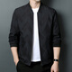 
JINBA brand young and middle-aged men's jacket spring and autumn 2022 new style middle-aged daddy k12123 dark green M 170/