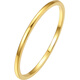Saturday Fortune 18K gold ring for women, colorful gold ring, birthday gift, yellow 18K gold, size 12