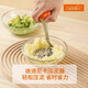 Didinika masher potato masher artifact masher household tool spoon food supplement orange
