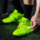 Laura Star LS1035 Energy Second -generation Squat Shoes Hard Handicap to grab the indoor power comprehensive training fitness shoes green [Suggestion of foot width to take a big size] 41