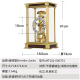 Hermle Clocks赫姆勒时钟欧式现机械座钟客厅实木机械打点时钟摆件台式坐钟 MT202-000791