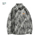 Rlzn grasta grasa de gran tamaño tinte tinte de sabor pequeño primavera y otoño más de gran tamaño marca de moda suelta y hermosa chaqueta estudiantil a001-j683 azul 4xl200-230jin [Jin equivale a 0.5 kg]