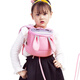 Angelamiao 幼儿园书包2-6岁女孩儿童双肩包宝宝防走失背包兔子小书包 【兔子朱迪礼盒款】幼儿园适用