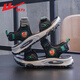Pull back children's shoes children's sandals 2026 summer new boys' campus breathable sports sandals for middle and large children soft bottom beach shoes black green -0916 37